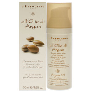 Argan Oil Face Cream by LErbolario for Women - 1.6 oz Cream